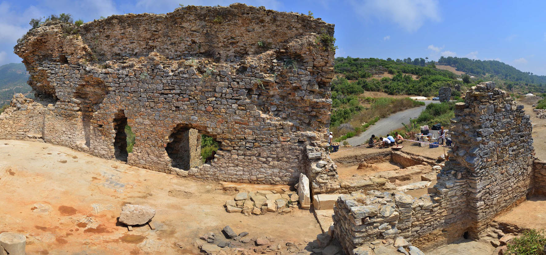 antiochia ad cragum antik kenti