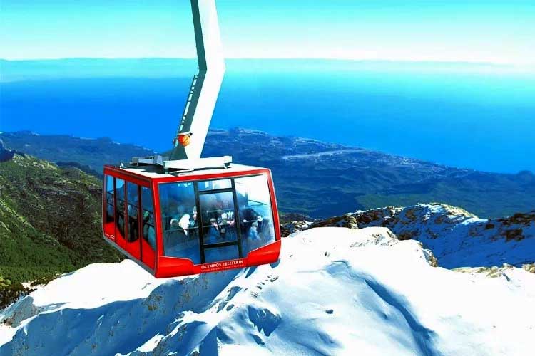 tahtalı dağı-olympos teleferik